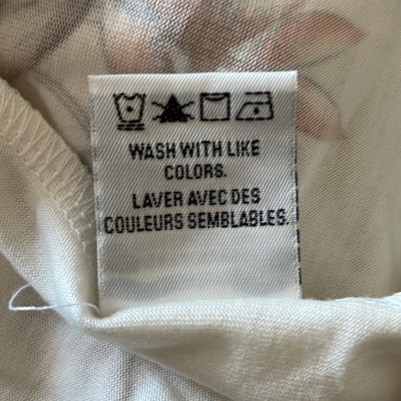 KISMET Vale Oach Print Button Front Crochet Yoke Trim Sleeveless Extra Small - Picture 11 of 11